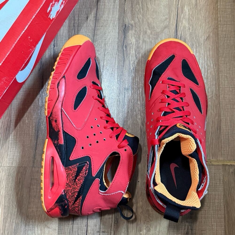 Nike Air Tech Challenge Huarache Agassi Light Crimson Aromic Mango - Picture 7 of 11